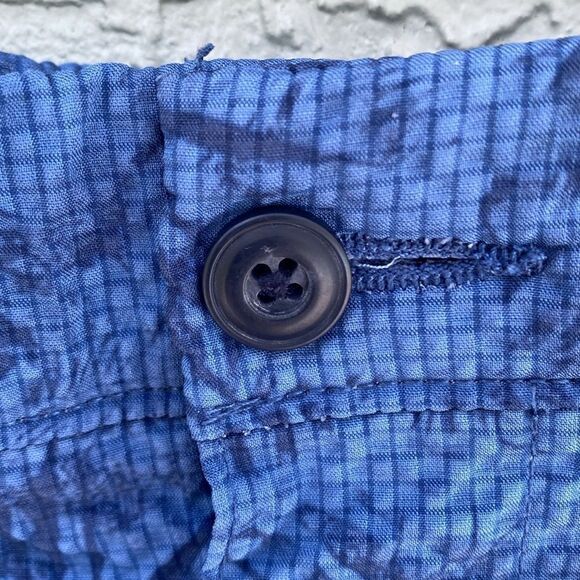 PGA TOUR Flat Front Printed Seersucker Short Sz 36 Tropical Leaf Ensign - Picture 6 of 12